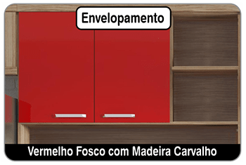 envelopamento movel vermelho