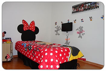 adesivo infantil minnie